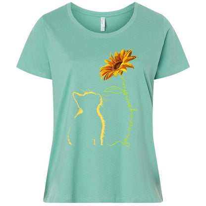 Ladies Curvy Jersey - AGZPDE46 - Saltwater - 7