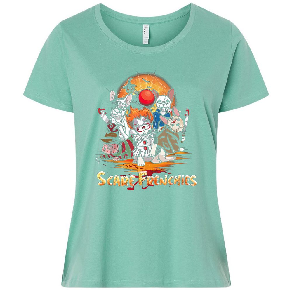 Ladies Curvy Jersey - 7EM7V7Q1 - Saltwater - 7