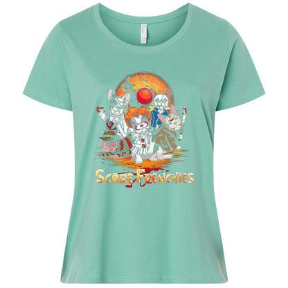 Ladies Curvy Jersey - 7EM7V7Q1 - Saltwater - 7