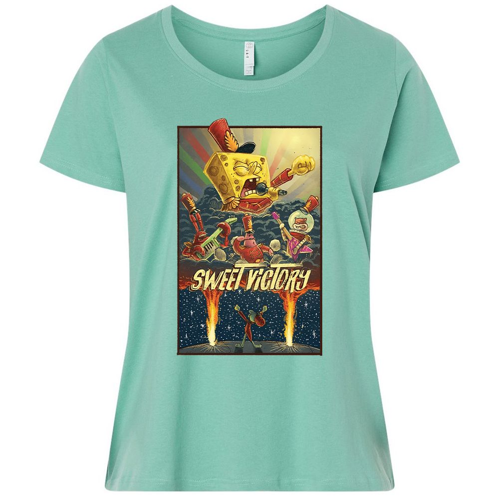 Ladies Curvy Jersey - 1DSCB9PB - Saltwater - 7