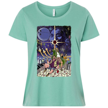 Ladies Curvy Jersey - UAKHEGNM - Saltwater - 7