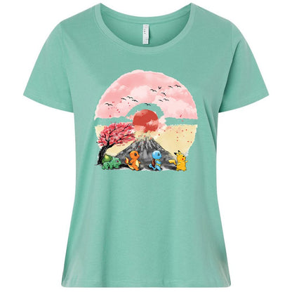 Ladies Curvy Jersey - GXKT1N42 - Saltwater - 7