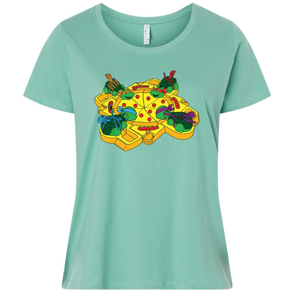 Ladies Curvy Jersey - QN6P7WK3 - Saltwater - 7