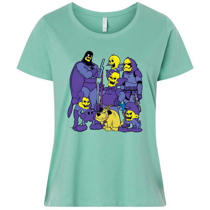 Ladies Curvy Jersey - FDDQD3QQ - Saltwater - 7