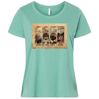 Ladies Curvy Jersey - BQQAEB7J - Saltwater - 7