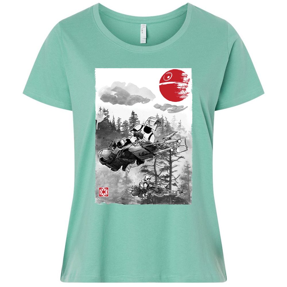 Ladies Curvy Jersey - WSJNQ7NN - Saltwater - 7