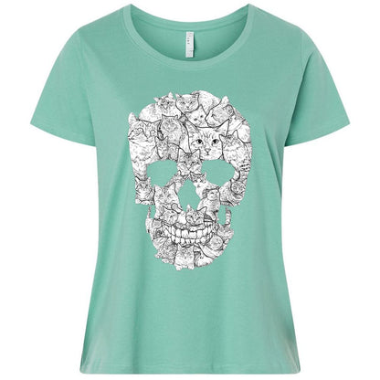 Ladies Curvy Jersey - QS67ASM8 - Saltwater - 7