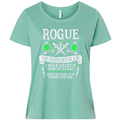 Ladies Curvy Jersey - TR3L1KQQ - Saltwater - 7