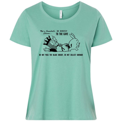 Ladies Curvy Jersey - 3B5XY5KZ - Saltwater - 7