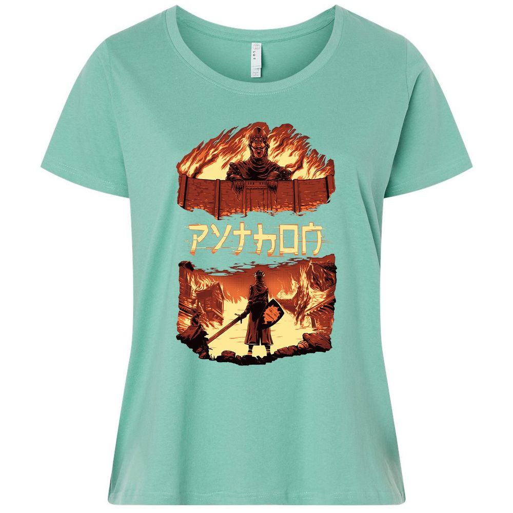 Ladies Curvy Jersey - V155SMJ9 - Saltwater - 7