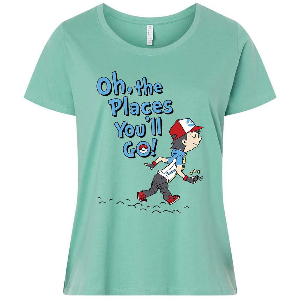 Ladies Curvy Jersey - 4VSNDL3M - Saltwater - 7