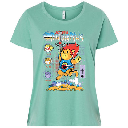 Ladies Curvy Jersey - AKNKJWJE - Saltwater - 7