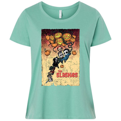 Ladies Curvy Jersey - L4DR5GBA - Saltwater - 7