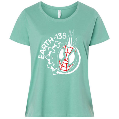 Ladies Curvy Jersey - H2XGDNYP - Saltwater - 7