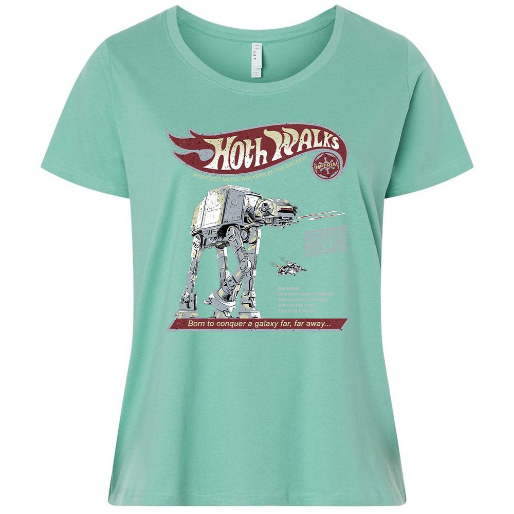 Ladies Curvy Jersey - MQUKS3VD - Saltwater - 7