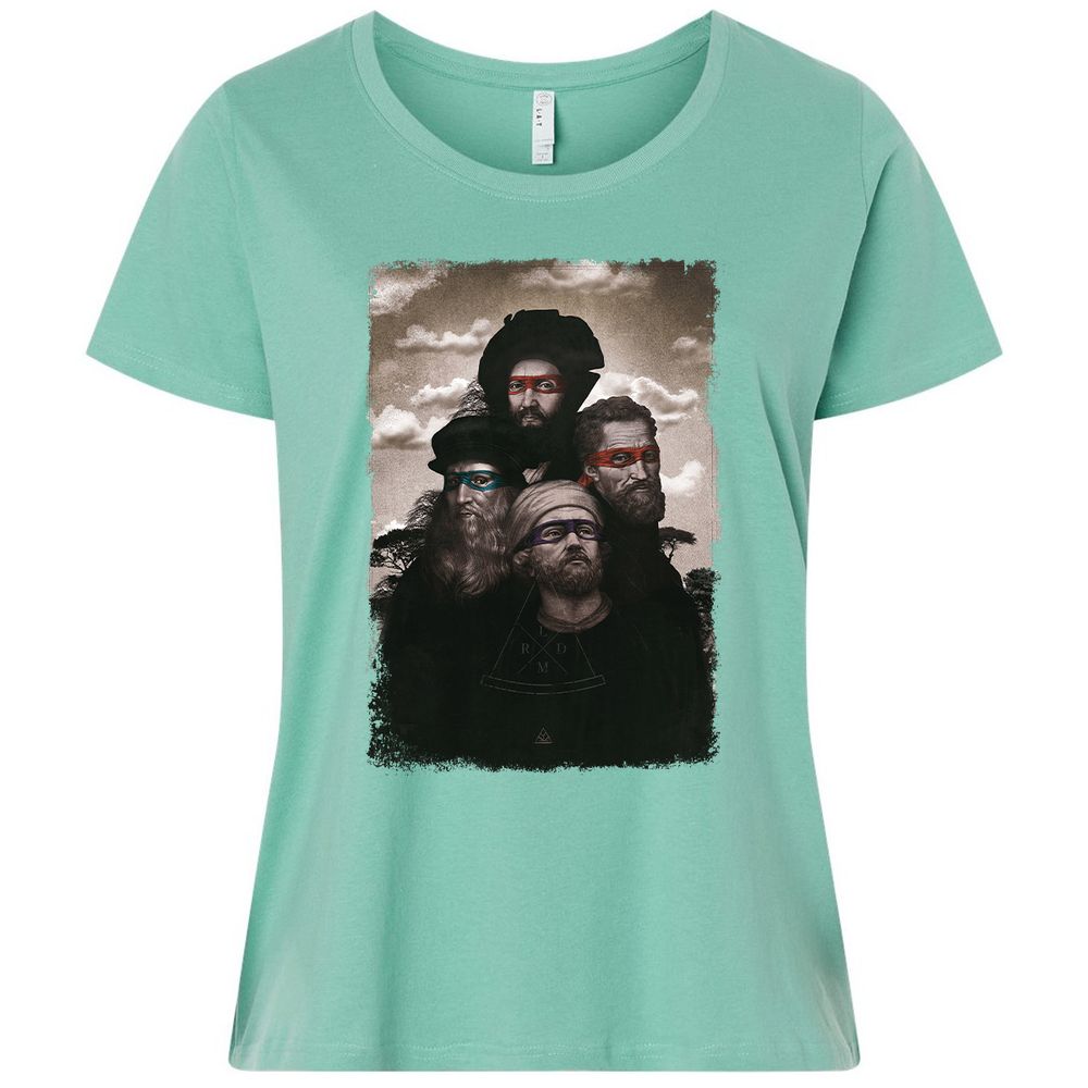 Ladies Curvy Jersey - 6FMKR3E9 - Saltwater - 7