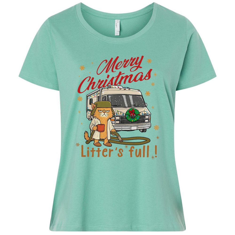 Ladies Curvy Jersey - EHFH8FRH - Saltwater - 7