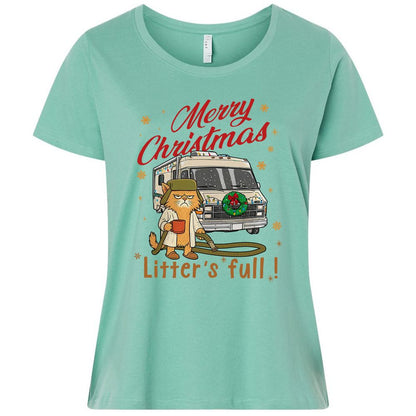 Ladies Curvy Jersey - EHFH8FRH - Saltwater - 7