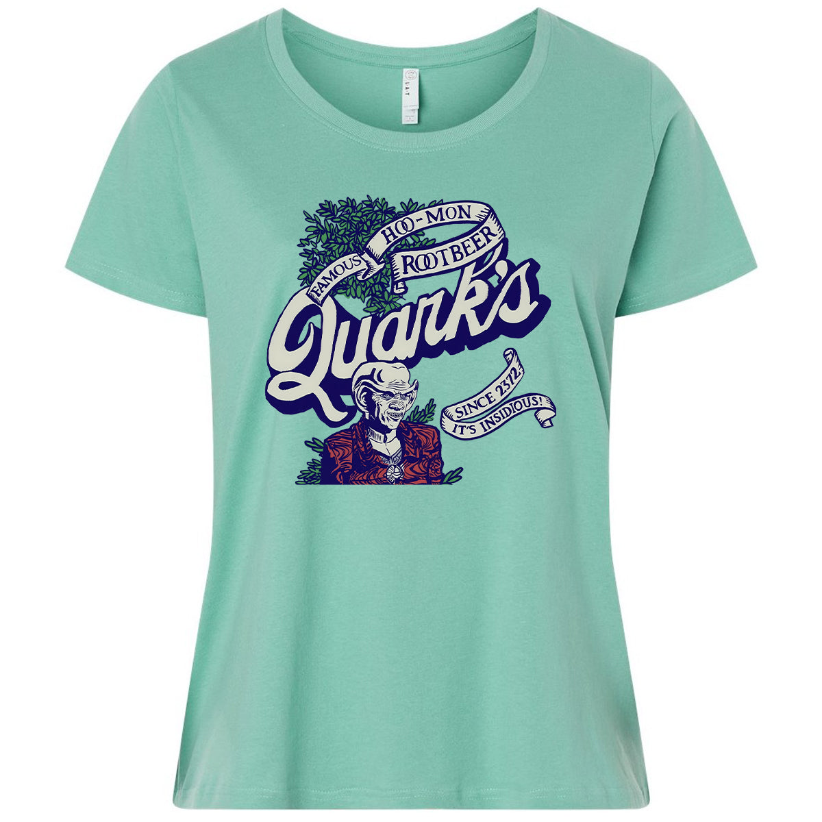 Ladies Curvy Jersey - 8CEZN5KQ - Saltwater - 7