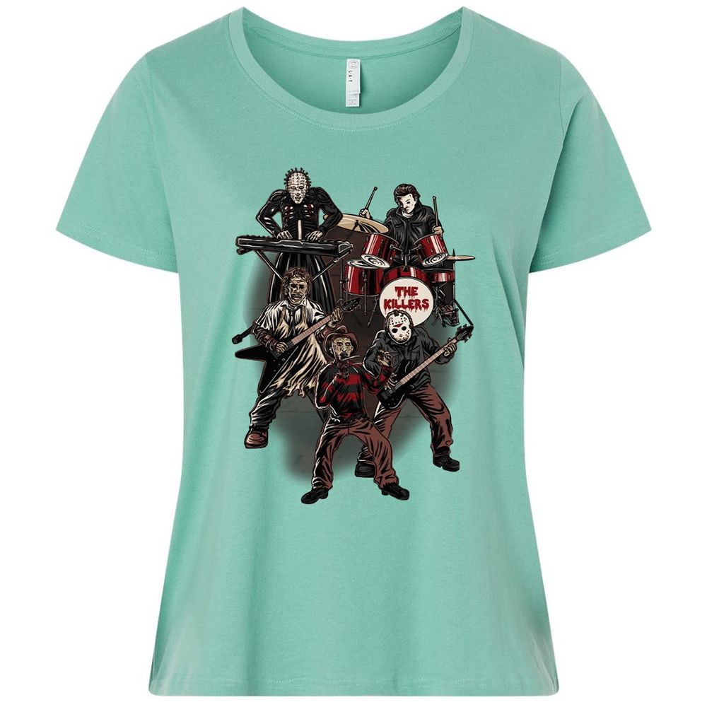 Ladies Curvy Jersey - UQG4PM1Y - Saltwater - 7