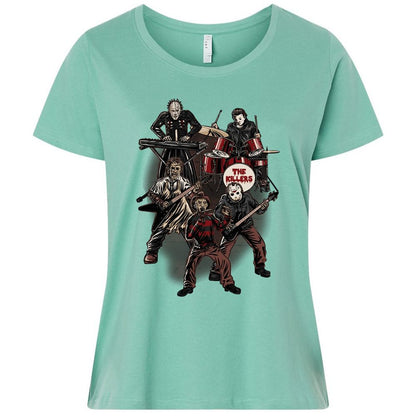 Ladies Curvy Jersey - UQG4PM1Y - Saltwater - 7