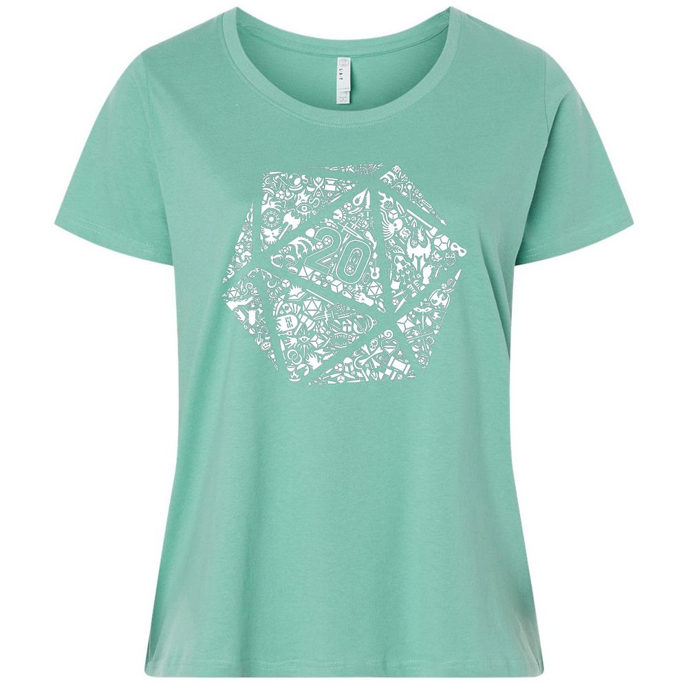 Ladies Curvy Jersey - LJXKDLNG - Saltwater - 7