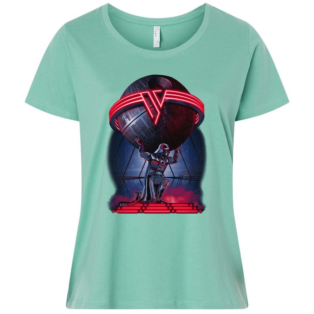 Ladies Curvy Jersey - 7YJQJN3B - Saltwater - 7