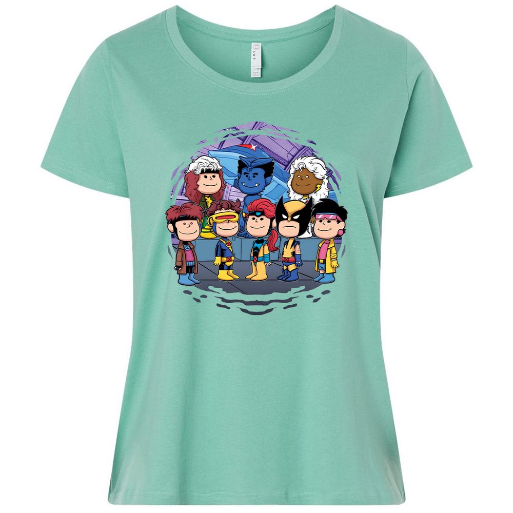 Ladies Curvy Jersey - MS1F6U1H - Saltwater - 7