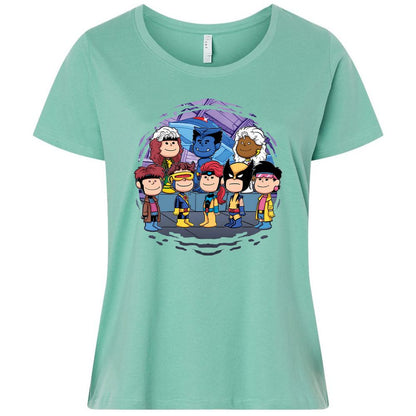 Ladies Curvy Jersey - MS1F6U1H - Saltwater - 7