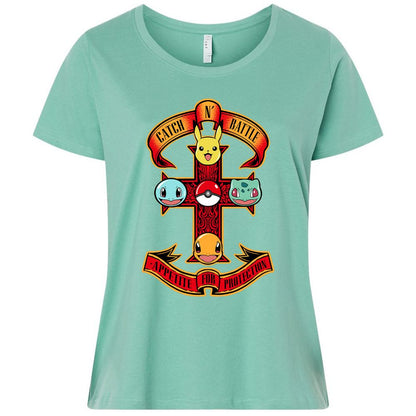 Ladies Curvy Jersey - MCLQESZW - Saltwater - 7