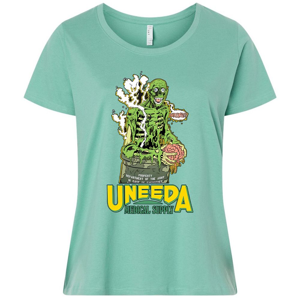 Ladies Curvy Jersey - QUF2J16R - Saltwater - 7