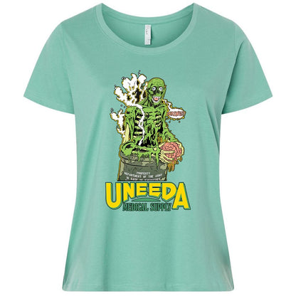 Ladies Curvy Jersey - QUF2J16R - Saltwater - 7