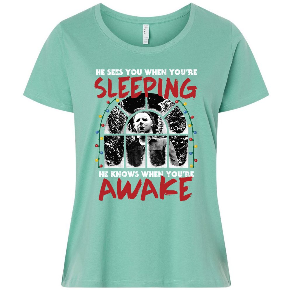 Ladies Curvy Jersey - ZWQM4UTT - Saltwater - 7