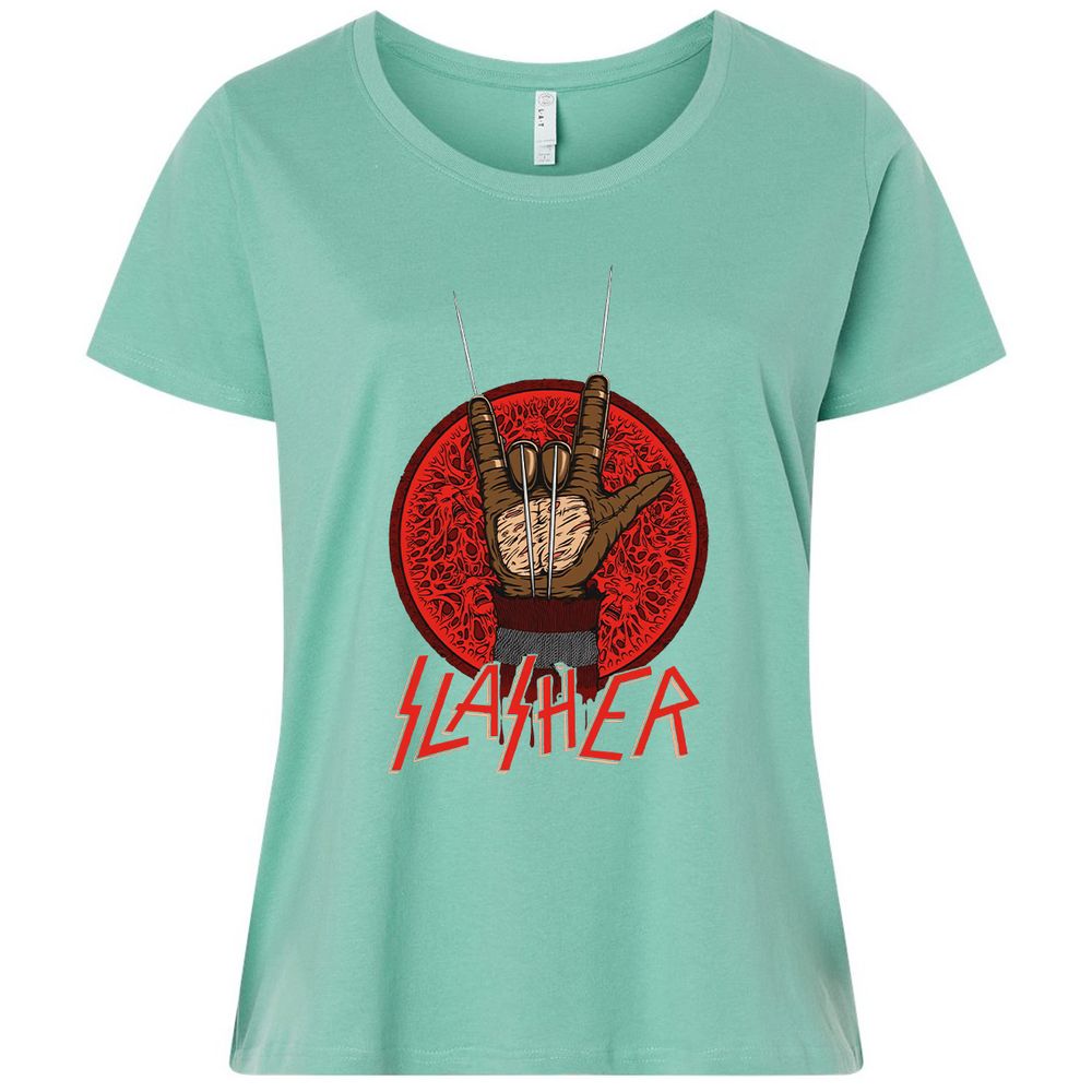 Ladies Curvy Jersey - RZEXJMFV - Saltwater - 7