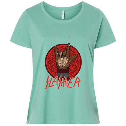 Ladies Curvy Jersey - RZEXJMFV - Saltwater - 7