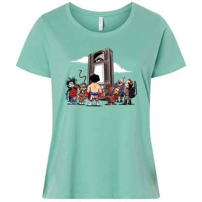 Ladies Curvy Jersey - F4C76SB5 - Saltwater - 7