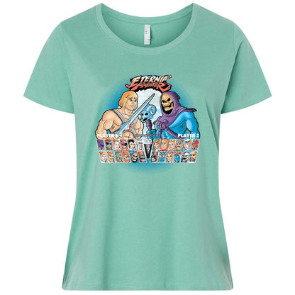 Ladies Curvy Jersey - CTEVPWC6 - Saltwater - 7