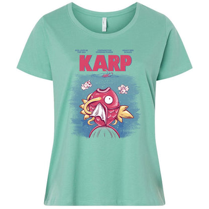 Ladies Curvy Jersey - JKG8WD6F - Saltwater - 7