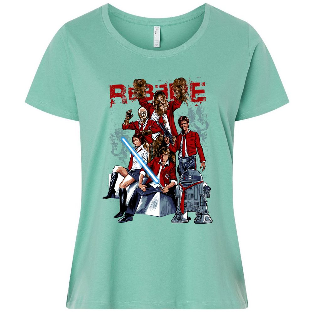 Ladies Curvy Jersey - URNN7JGH - Saltwater - 7