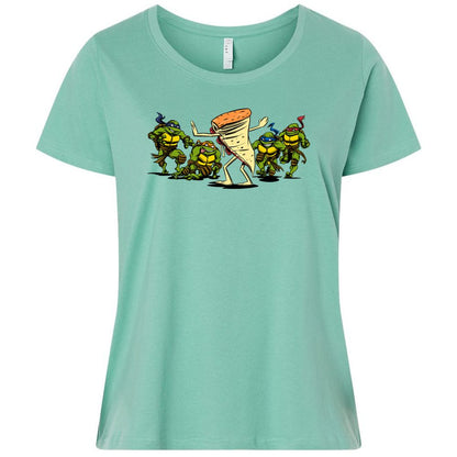 Ladies Curvy Jersey - 95EWB9LB - Saltwater - 7