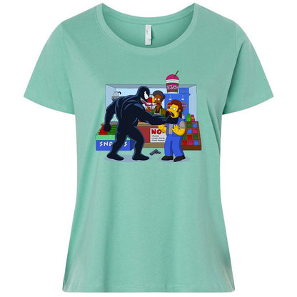 Ladies Curvy Jersey - NJYD76BY - Saltwater - 7