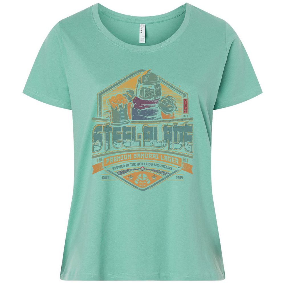 Ladies Curvy Jersey - TQV63DVP - Saltwater - 7