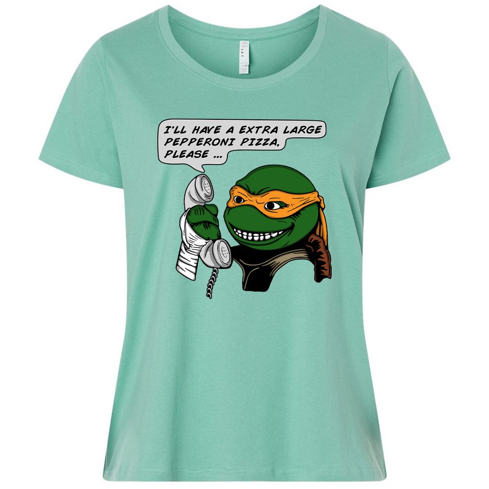 Ladies Curvy Jersey - LMTLV1M4 - Saltwater - 7