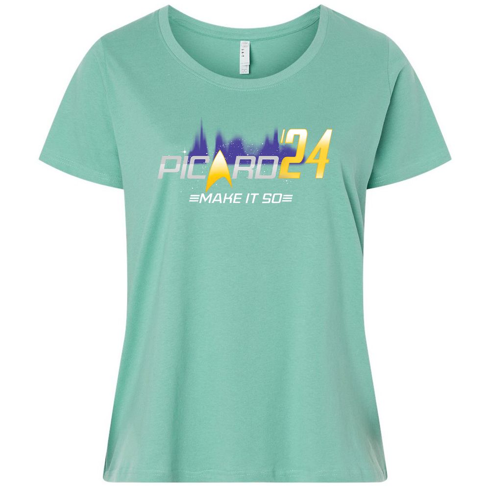 Ladies Curvy Jersey - RC333X4B - Saltwater - 7