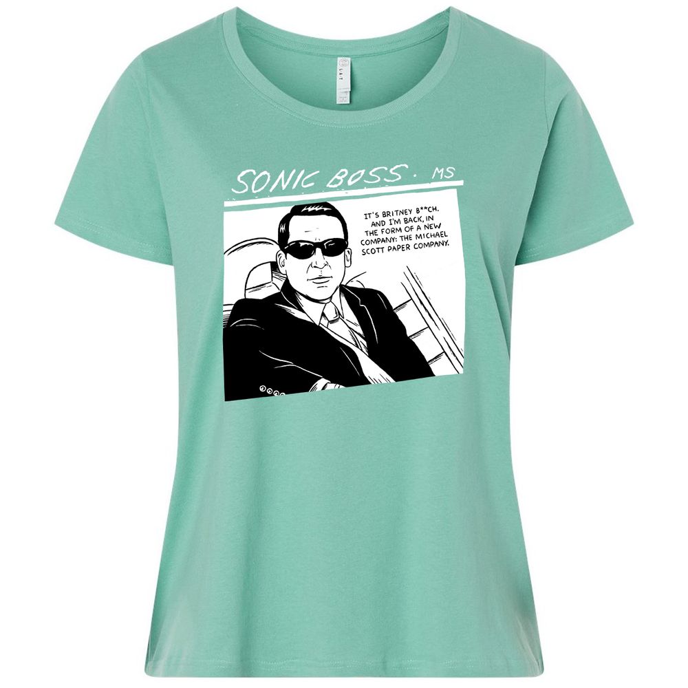 Ladies Curvy Jersey - NRMJFZ5E - Saltwater - 7