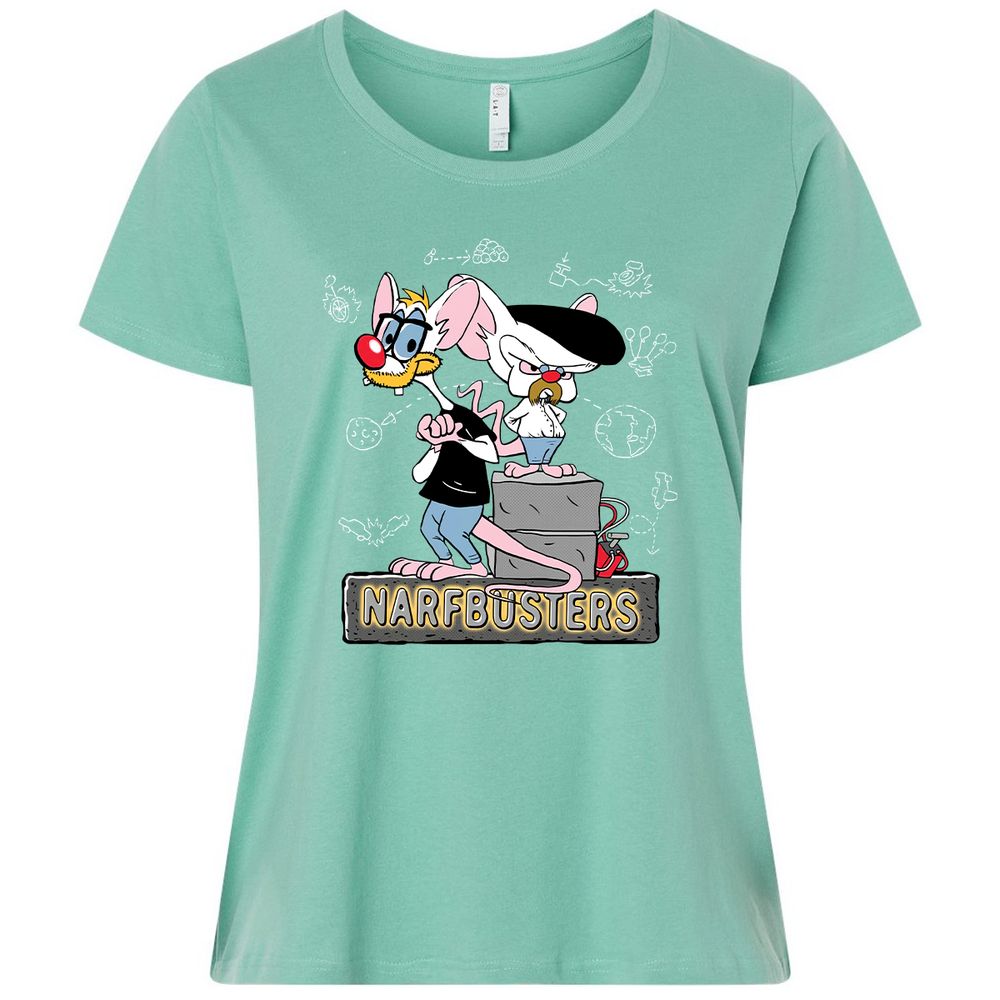 Ladies Curvy Jersey - LNF3H8B4 - Saltwater - 7