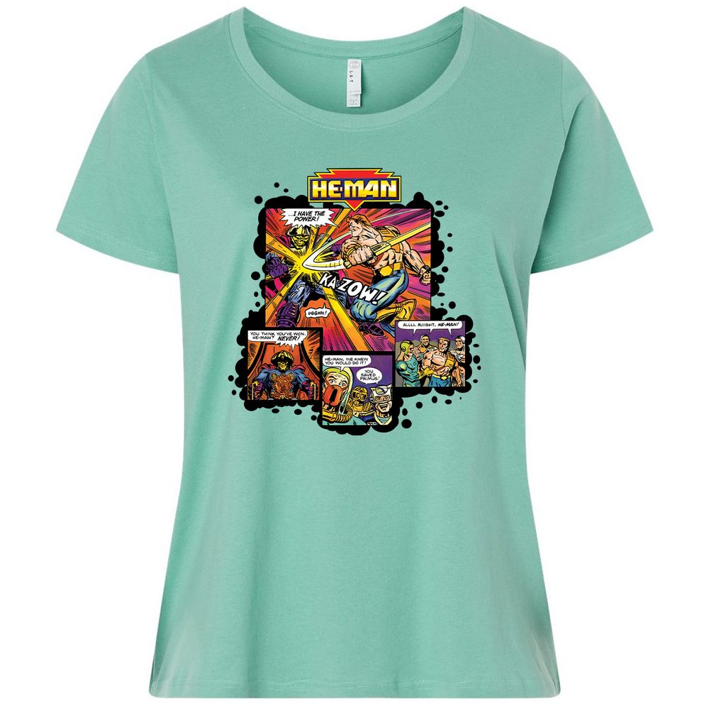 Ladies Curvy Jersey - KUCX6S4Y - Saltwater - 7