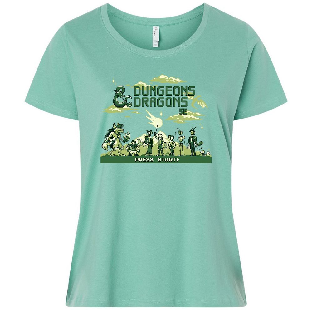 Ladies Curvy Jersey - X5N5EUE3 - Saltwater - 7