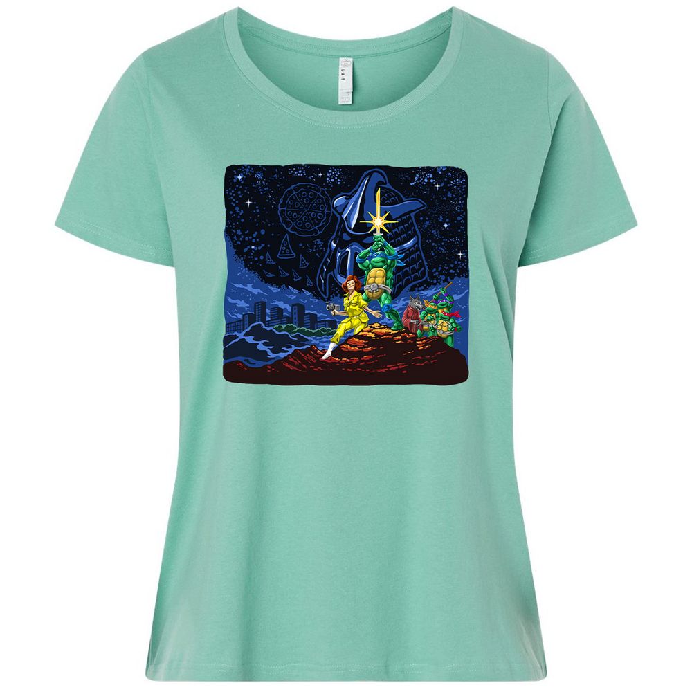 Ladies Curvy Jersey - GRCG4Y2P - Saltwater - 7