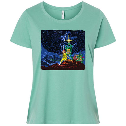 Ladies Curvy Jersey - GRCG4Y2P - Saltwater - 7